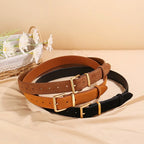 Suede Belt Dresses & Jeans Vintage