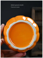 Simulated Pumpkin Tea Jar Ceramic Candy