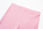 Long Skirt Classic Satin