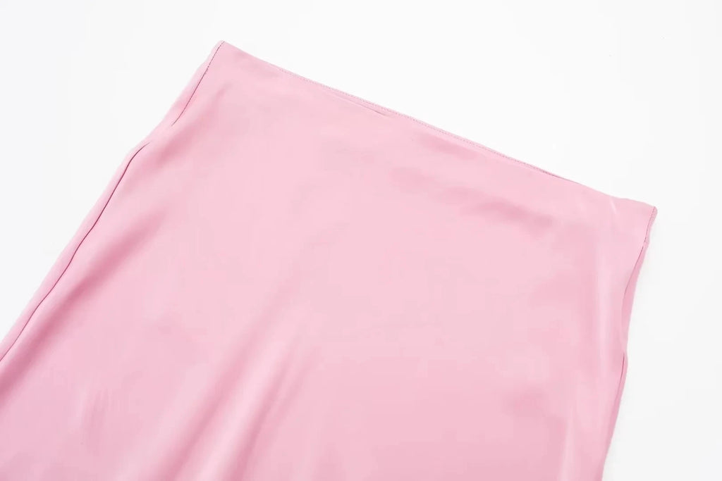 Long Skirt Classic Satin