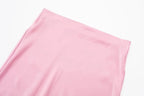 Long Skirt Classic Satin