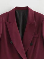 Blazer Outerwears Office Wear