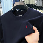 silky cotton breathable short sleeve T-shirt