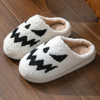 Halloween Slippers Embroidered Indoor